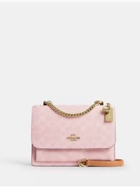 Klare Crossbody Bag In Signature Canvas With Charms from Coach